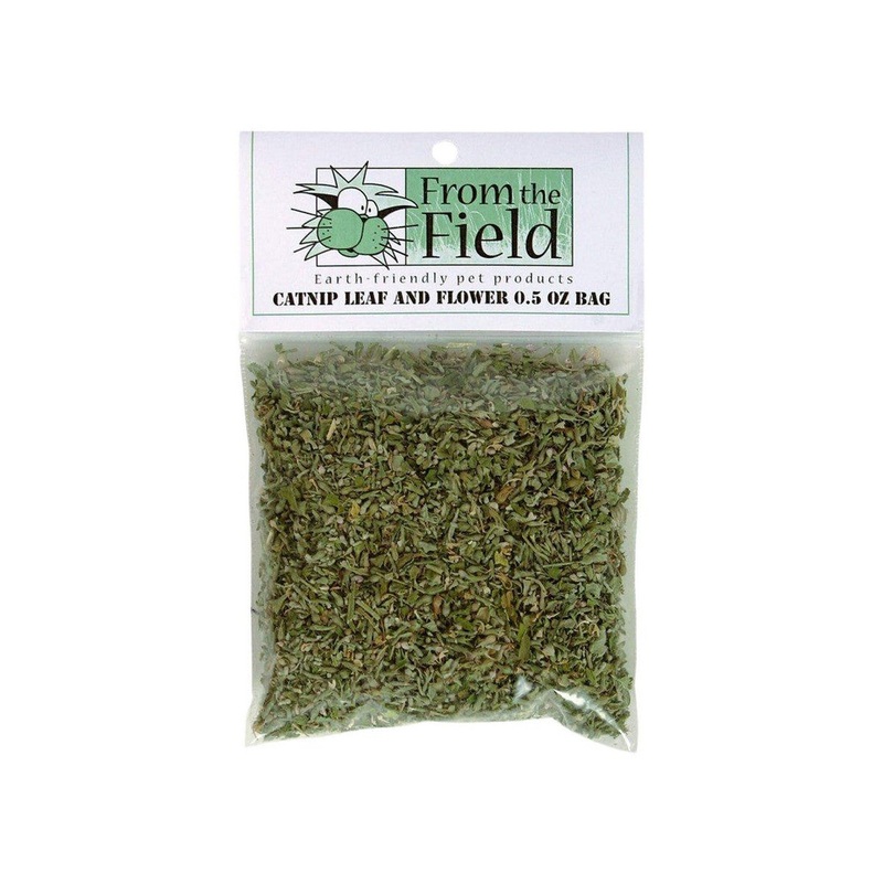 From the Field All Natural Organic Catnip, Leaf & Flower 2.5 oz bag