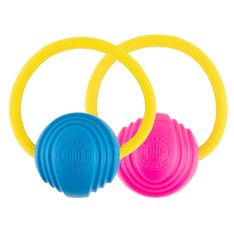 Project Hive Looped Ball – 2-pack, use with Hive Zoomer, blue/pink