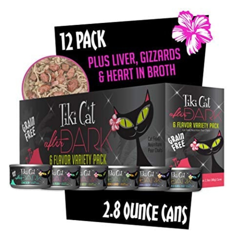 Tiki Cat After Dark Variety Pack+ 2.8oz 12 Ct