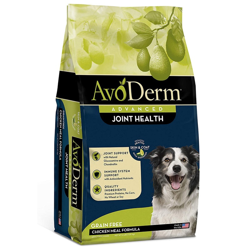 AvoDerm Advanced Joint Health Dry Dog Food – Chicken – 4lb Bag