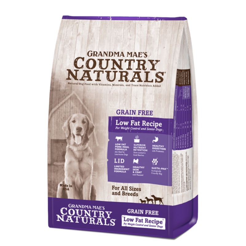 Grandma Mae’s Low Fat Dry Dog Food 28lb