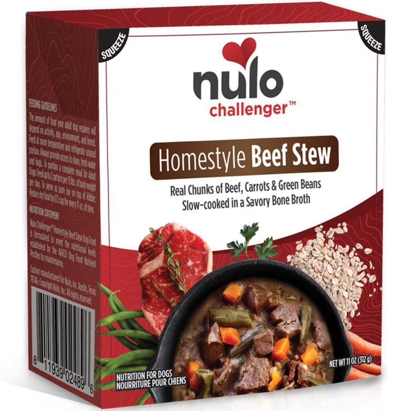 Nulo Challenger Wet Dog Food  Beef Stew, 11oz Box