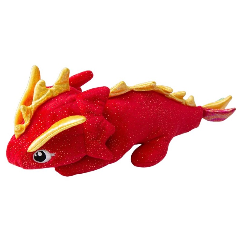 Snugarooz Fire The Dragon Red Dog Toy