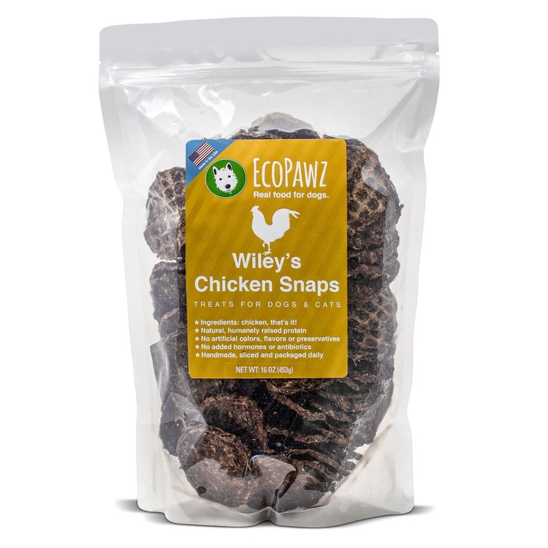 Ecopawz Wileys Chicken Snaps Cat & Dog Treats 4oz