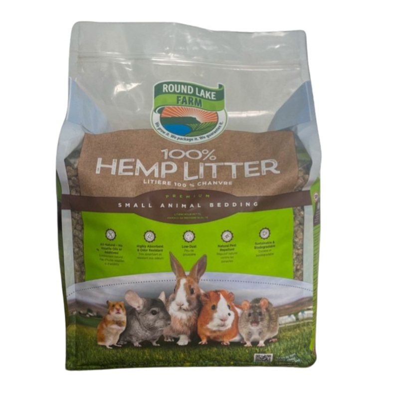 Round Lake Farm Hemp Litter 10lb