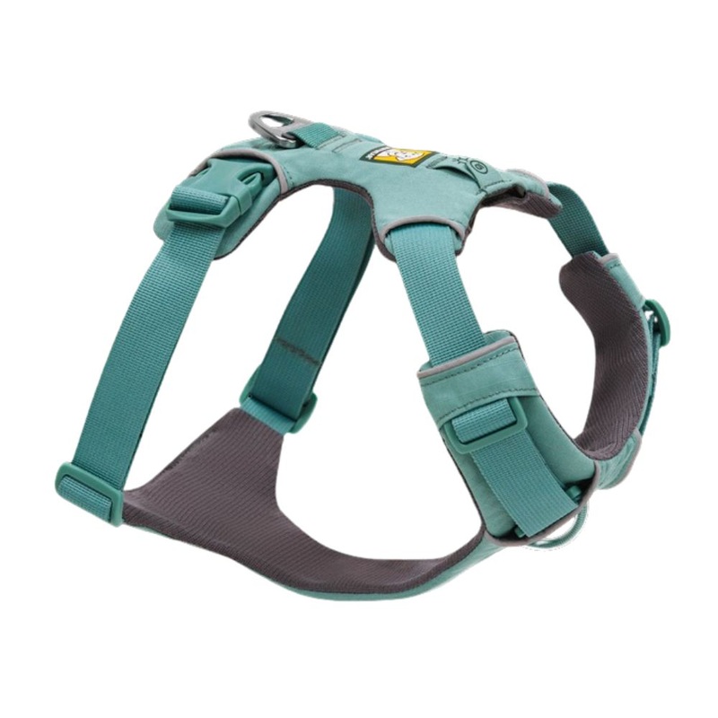 RuffWear Front Range Dog Harness Medium River Rock Green