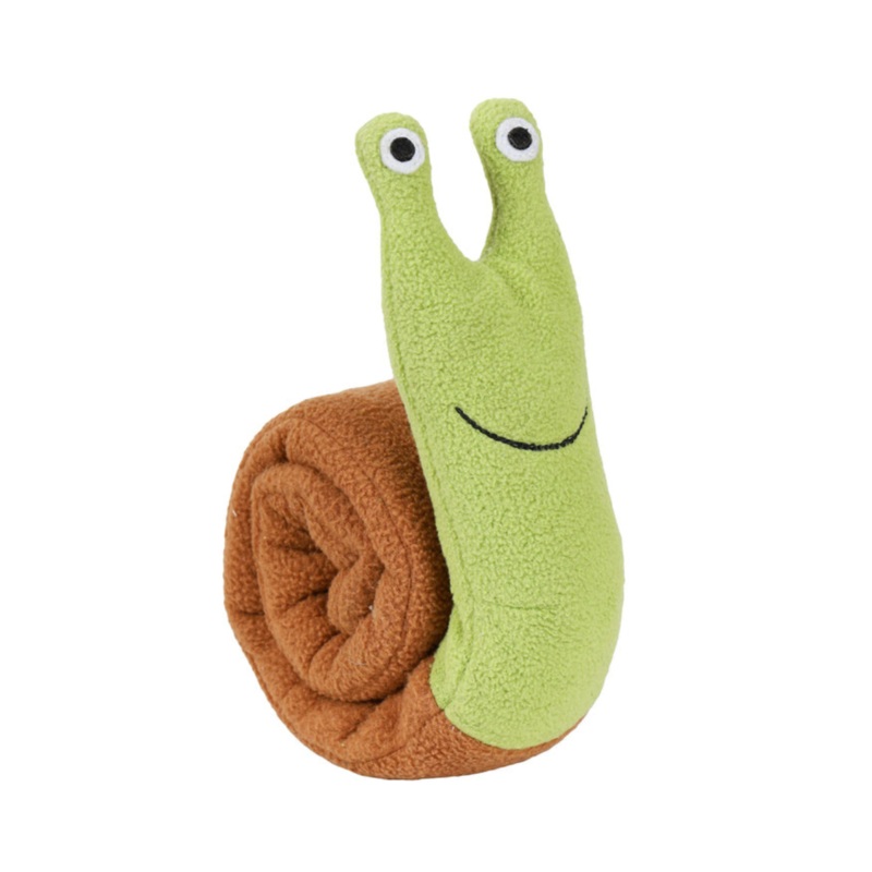 Injoya Snail Rollup Snuffle Dog Toy 2.95”