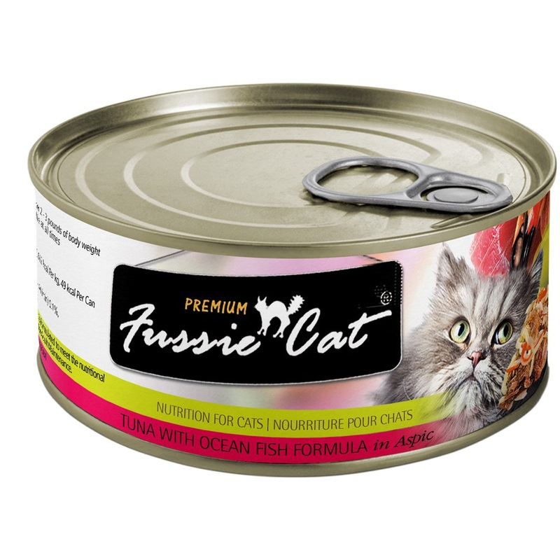 Fusie Cat Tuna With Ocean Fish Formula In Aspic Cat Food 5.5oz