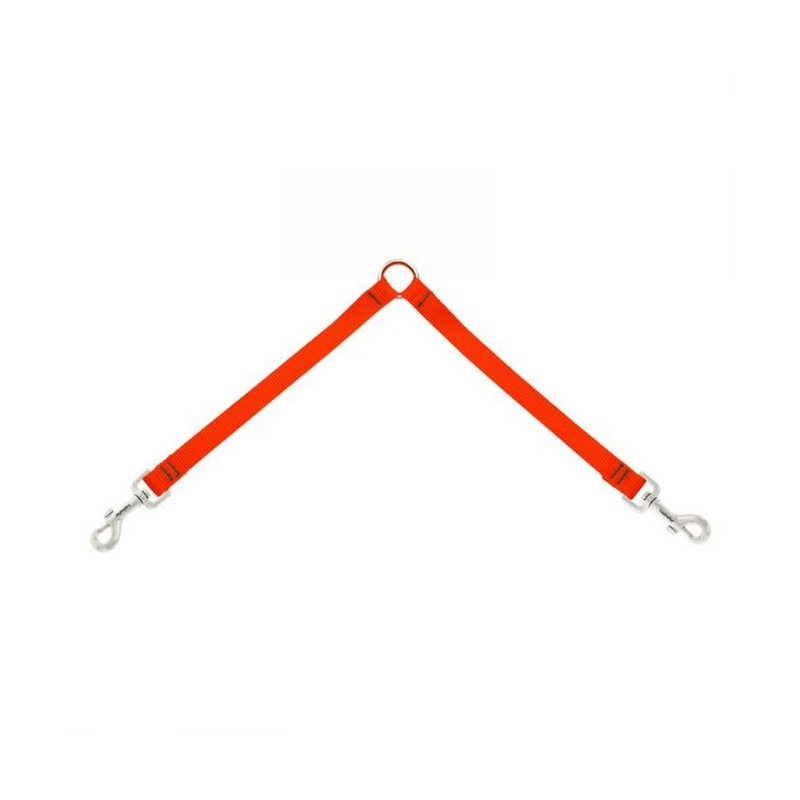 Lupine Leash Coupler 1 Wide-24 Long Blaze Orange