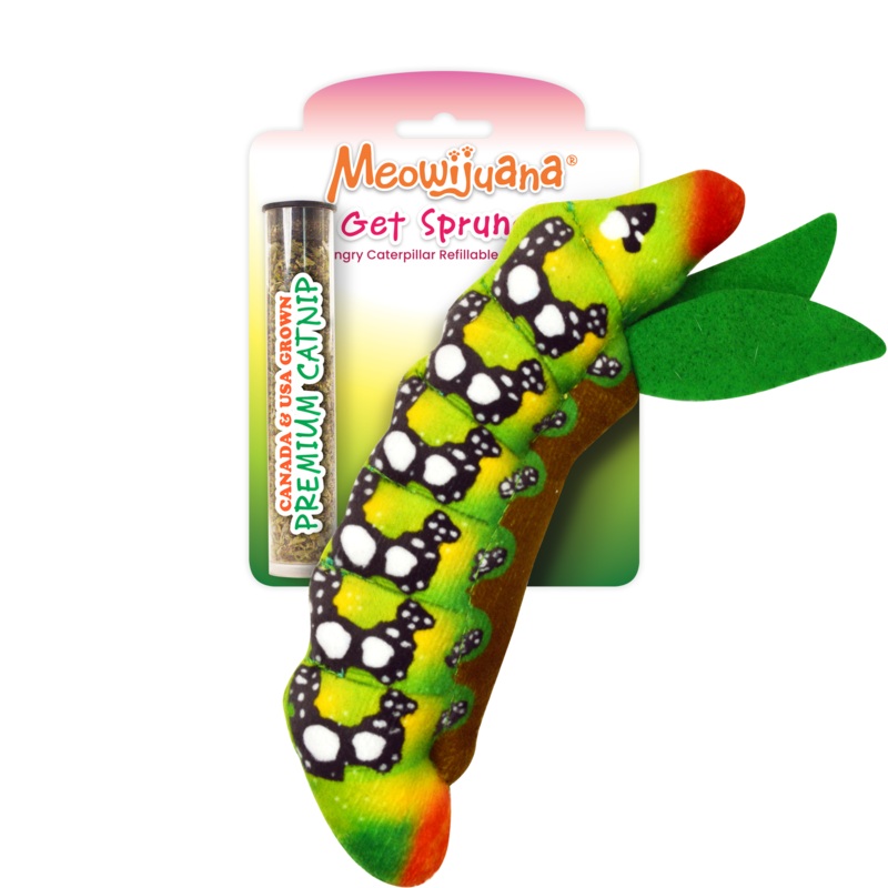 Meowijuana Get Sprung Refillable Caterpillar