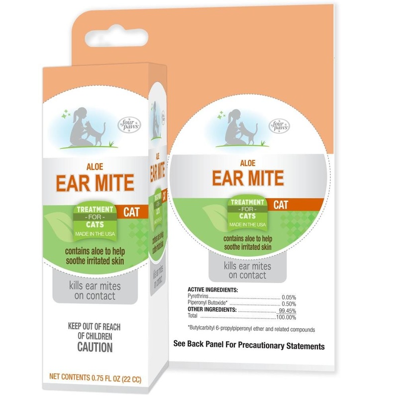 4Paws Healthy Promise Aloe Ear Mite Treatment For Cats