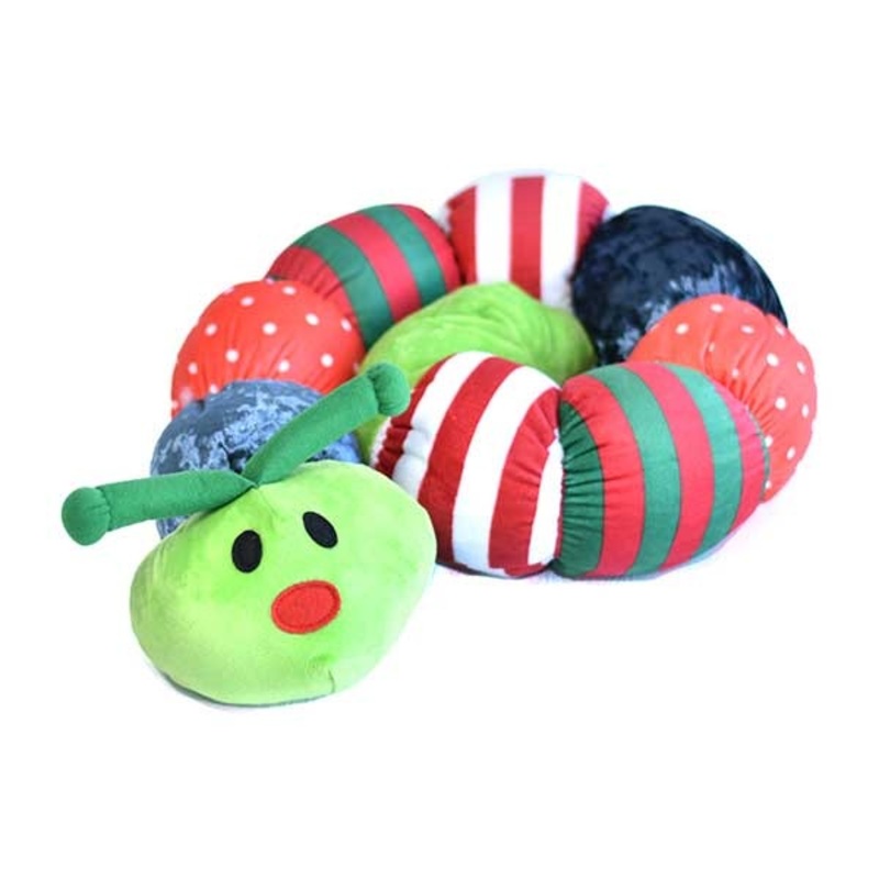 PatchWork Pet Holiday Ornaments Caterpillar 43 Dog Toy