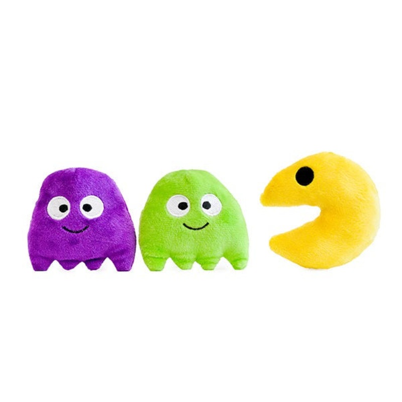Patchwork Pet Pacman Trio 4 Dog Toys