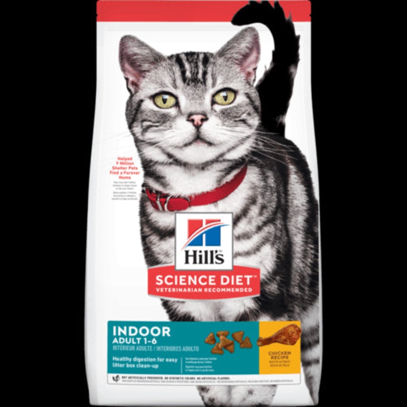Science Diet Adult Indoor Dry Cat Food 7lb
