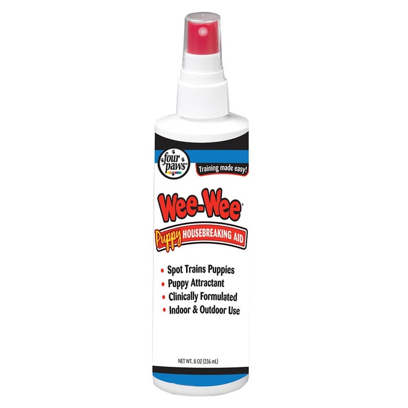 Four Paws Wee-Wee Housebreaking Aid Puppy & Dog Potty Training Spray 8oz