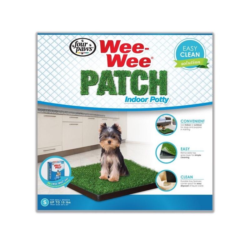 Four Paws Wee-Wee Patch Indoor Pet Potty Small 20 x 20