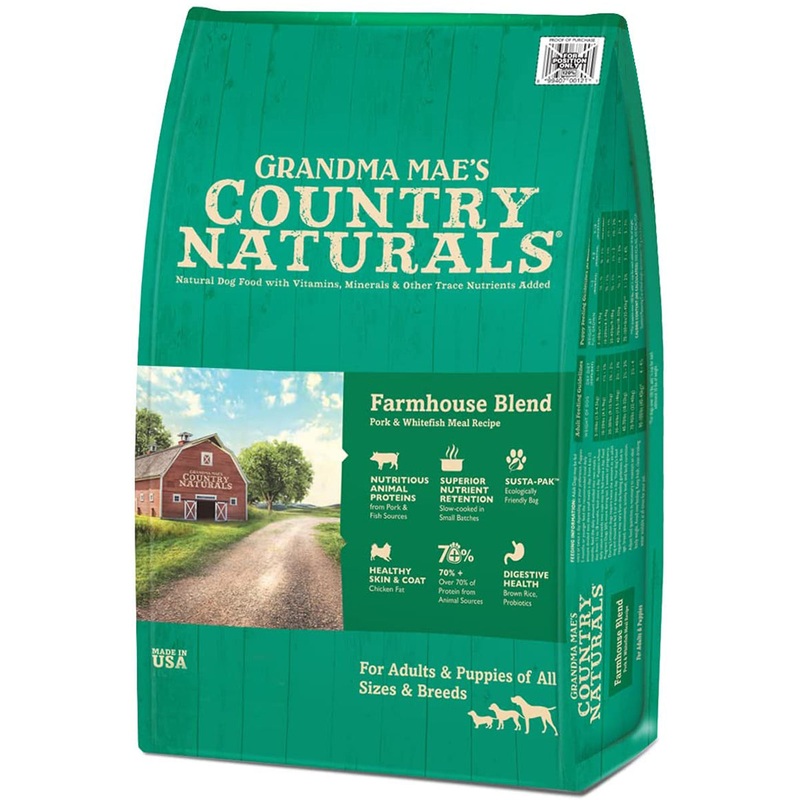 Grandma Mae’s Farmhouse Blend Dry Dog Food 4lb