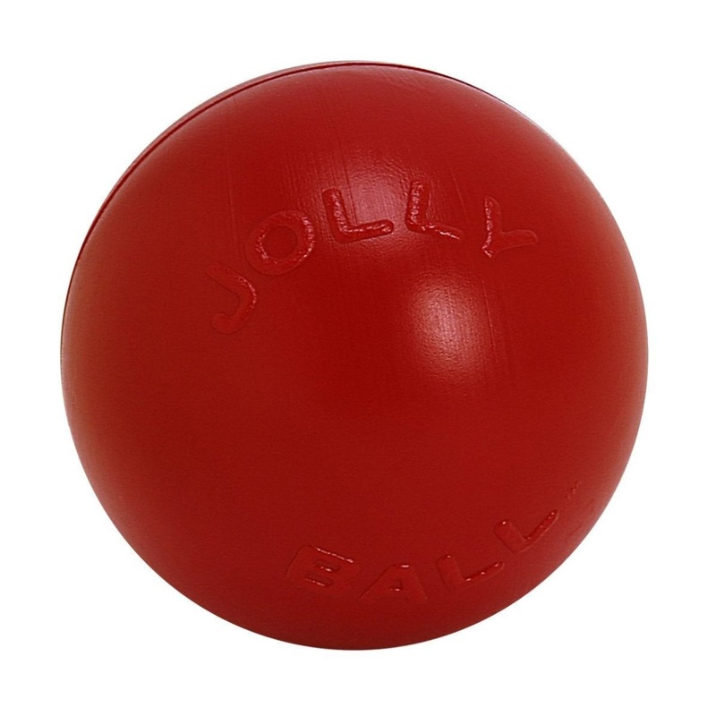 Jolly Pets Push’N Play Dog Toy 4.5 Red