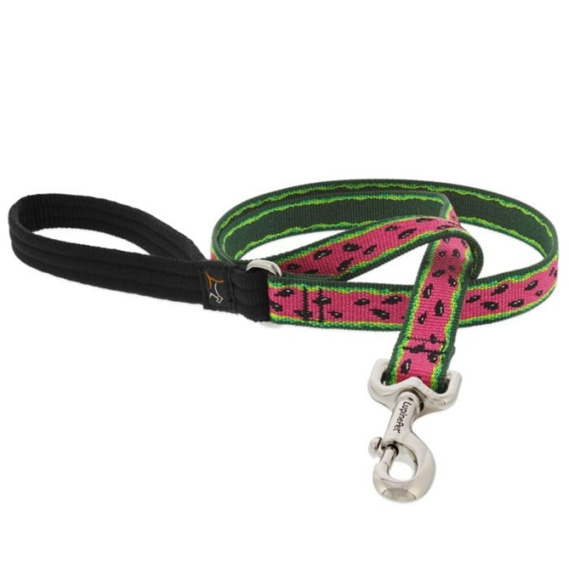 Lupine Dog Leash 3/4 X 4′ Watermelon