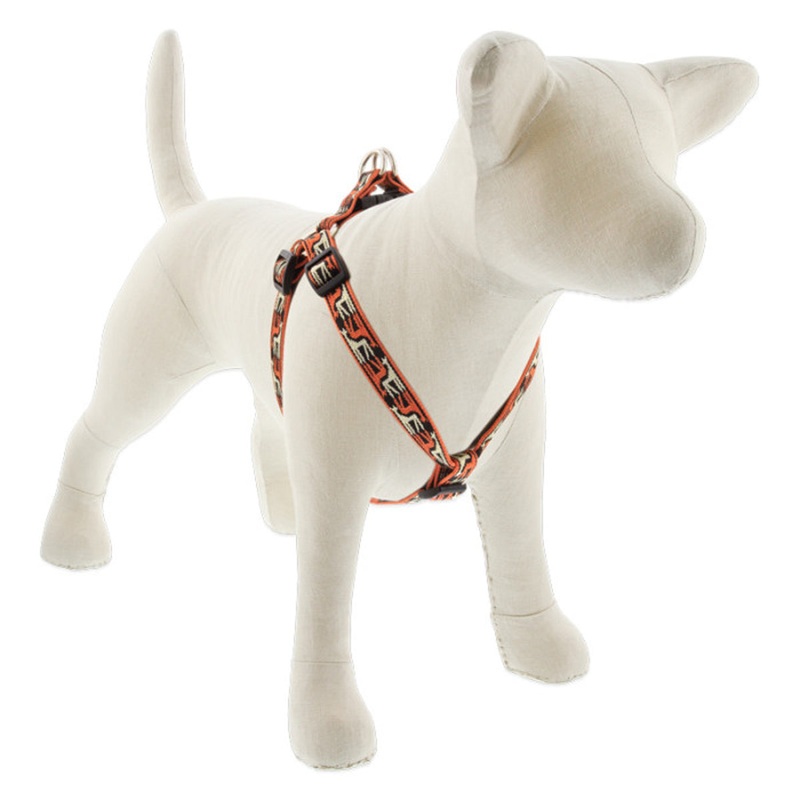 LUPINE MicroBatch Step In Dog Harness 3/4 Wide 15-21 Girth Size Giraffes
