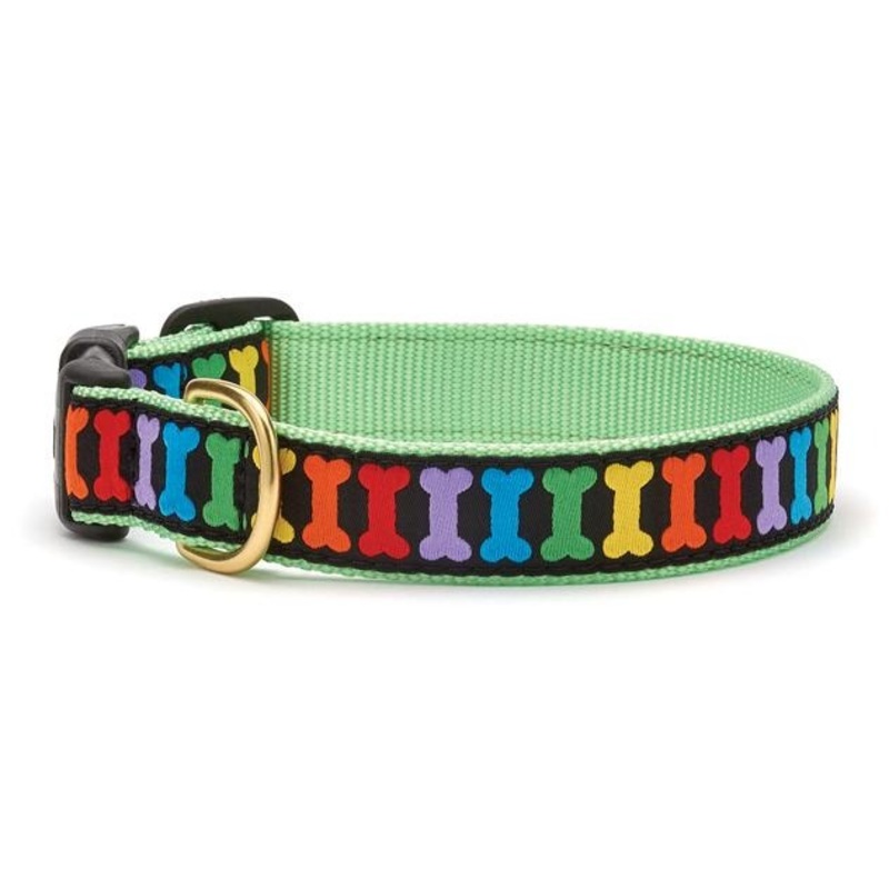 Up Country Rainbones Dog Collar Medium 12-18