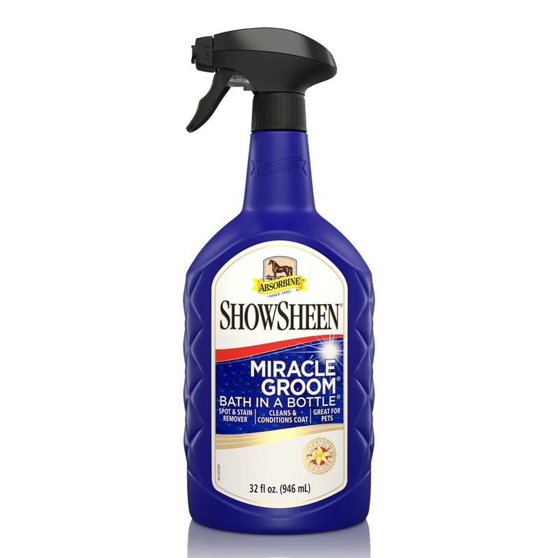 ShowSheen Miracle Groom Waterless Shampoo for Horses 32oz