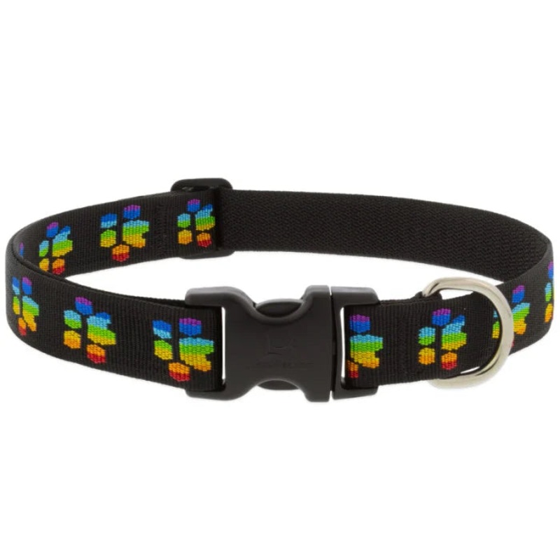 Lupine Peace Paws Dog Collar 3/4×15-25