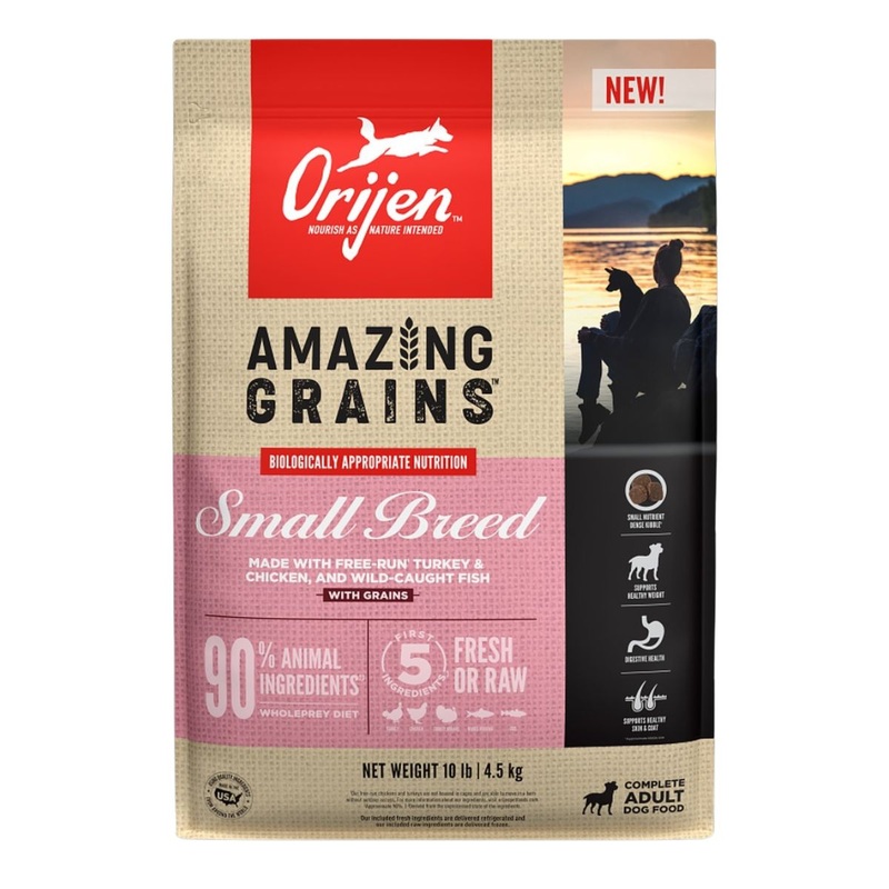 Orijen Amazing Grains Small Breed Dry Dog Food 10lb