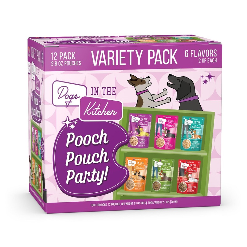 Weruva Dogs in The Kitchen Variety Pack Wet Dog Food, 2.8Oz