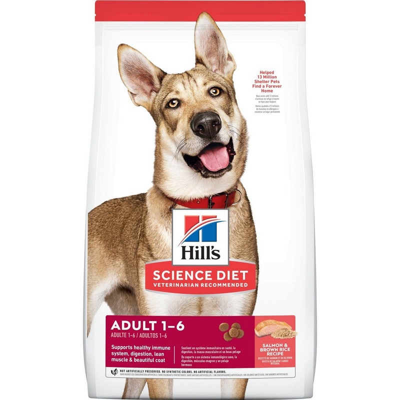 Hill’s Science Diet Adult Salmon & Brown Rice Dry Dog Food 4.5lb