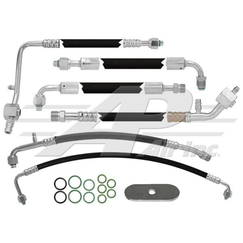 6 Piece All Rubber Complete Hose Kit for John Deere