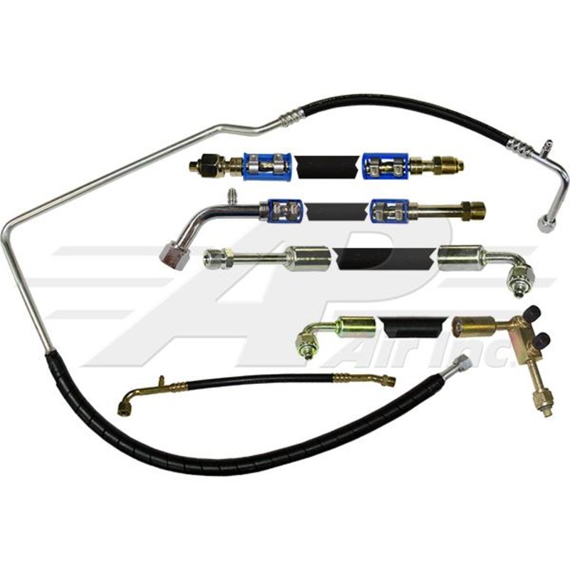 6 Piece All Rubber Hose Kit for John Deere