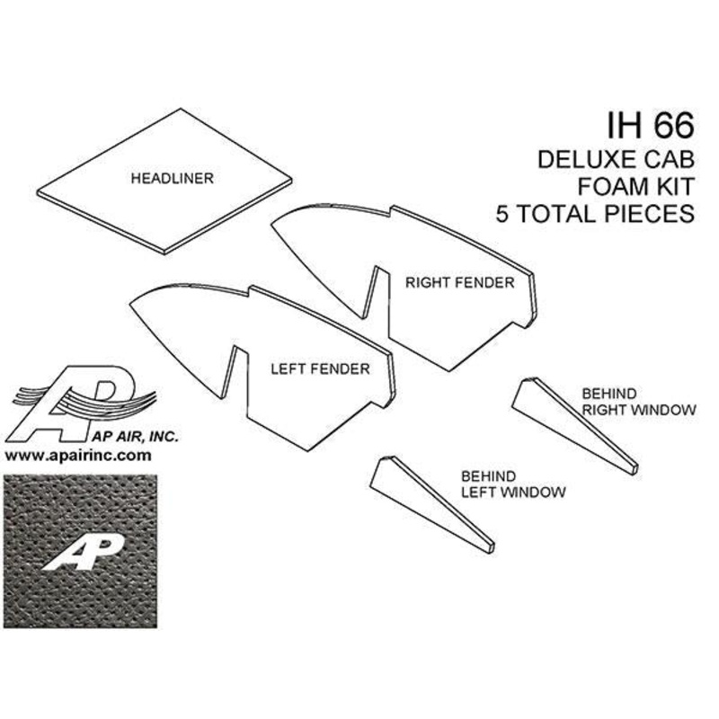 66 Series Deluxe Cab Kit – Black for International