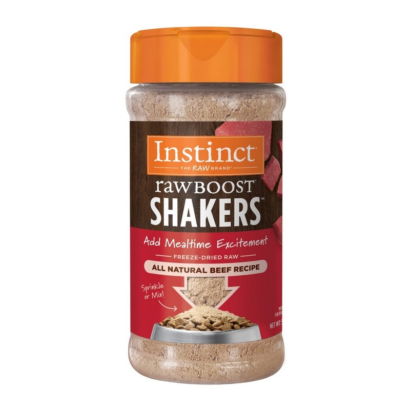 Nature’s Variety Instinct Raw Boost Shakers Beef Dog Food Topper 5.5oz