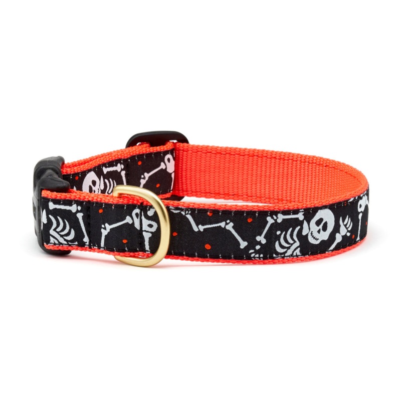Up Country Bone Jangles Dog Collar 15-21/ 1