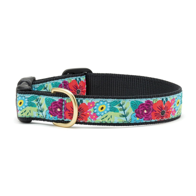 Up Country Flower Story Dog Collar X-Small (6-12) 5/8