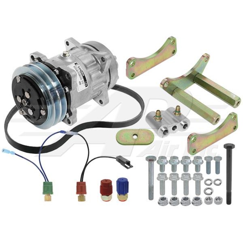 A6 to Sanden Conversion Kit for John Deere & Agco/Allis