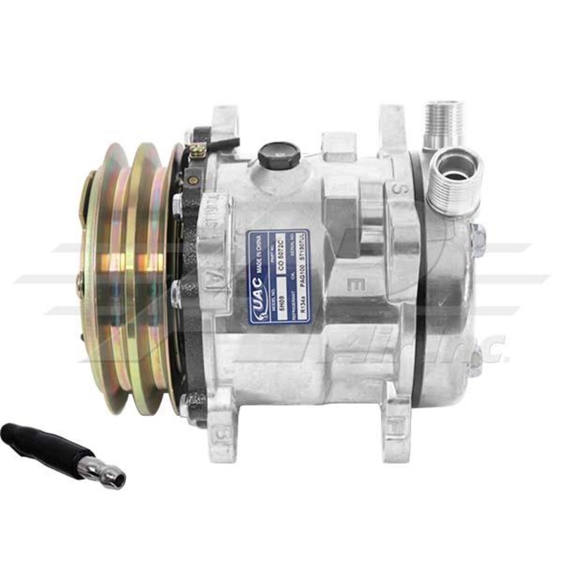 Sanden SD5H09, 5 2 Groove Clutch Vertical 8 And 10 O-Ring for John Deere