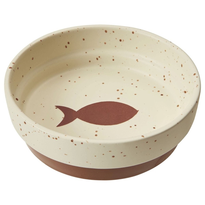 Spot Bowl Sedona Chestnut Brown Cat Dish 5