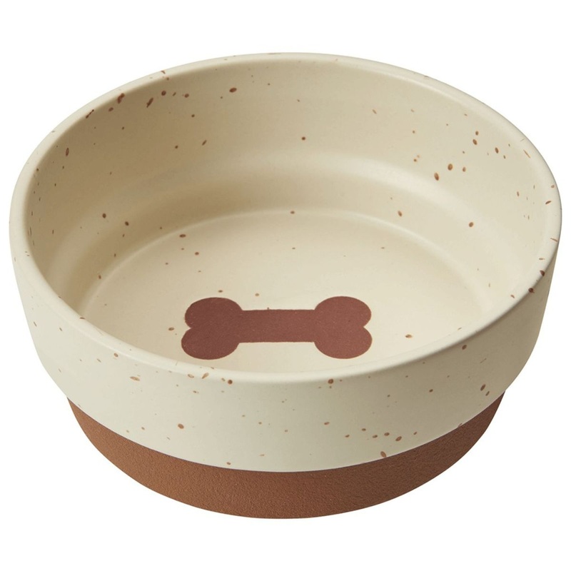 Spot Bowl Sedona Chestnut Brown Dog Dish 5
