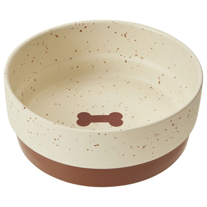 Spot Bowl Sedona Chestnut Brown Dog Dish 7