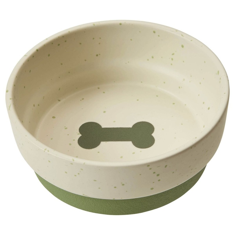 Spot Bowl Sedona Spruce Green Dog Dish 5