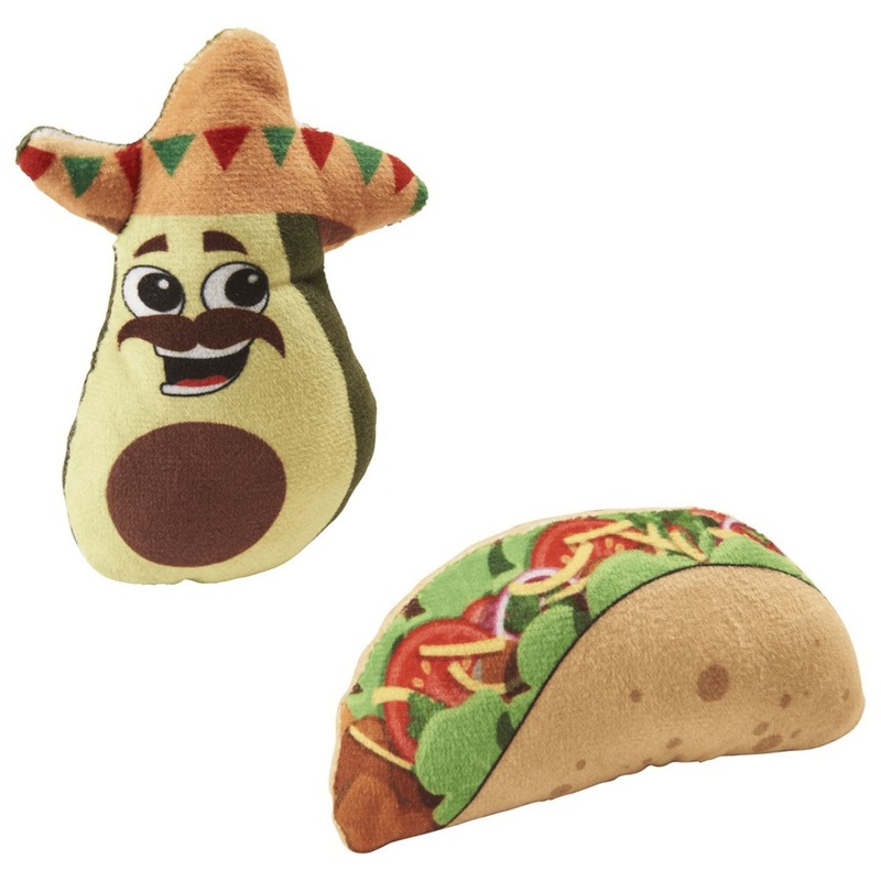 Spot Mexican Take Out Cat Toys 2Pk