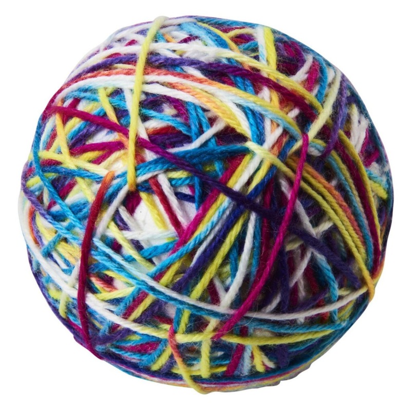 Spot Sew Much Fun Yarn Ball Cat Toy 3.5