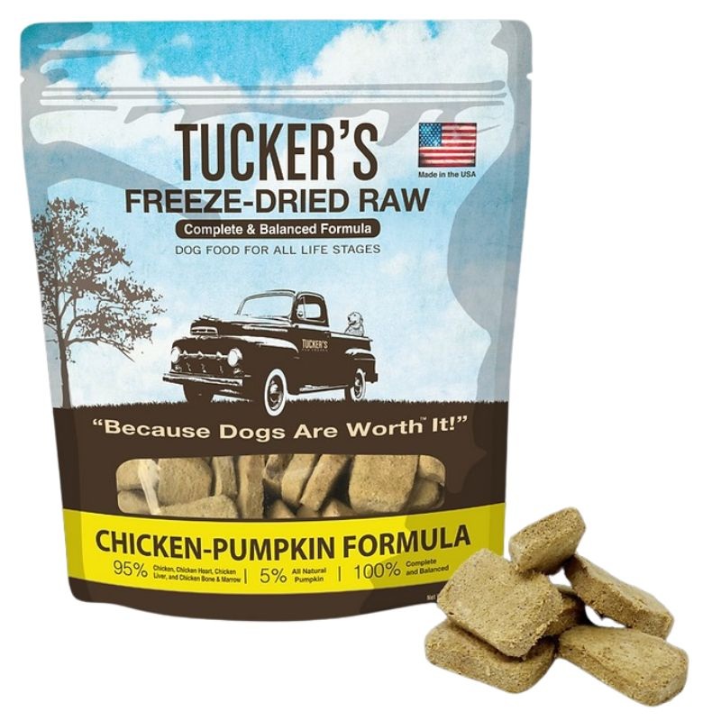 Tucker’s Freeze Dried Chicken Pumpkin Raw Dog Food 14oz