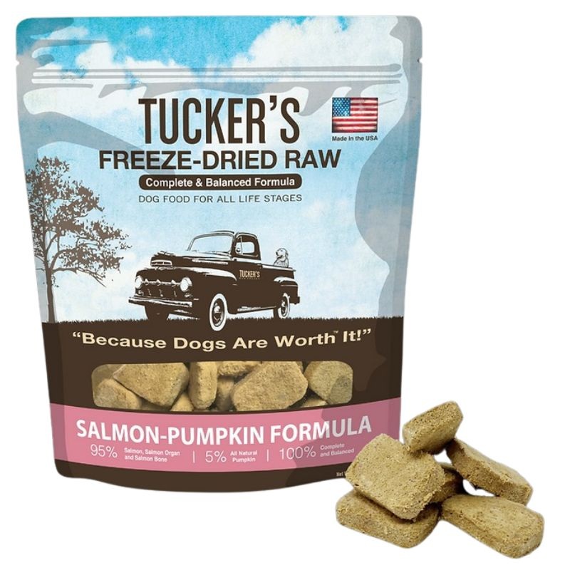 Tucker’s Freeze Dried Salmon Pumpkin Raw Dog Food 14oz