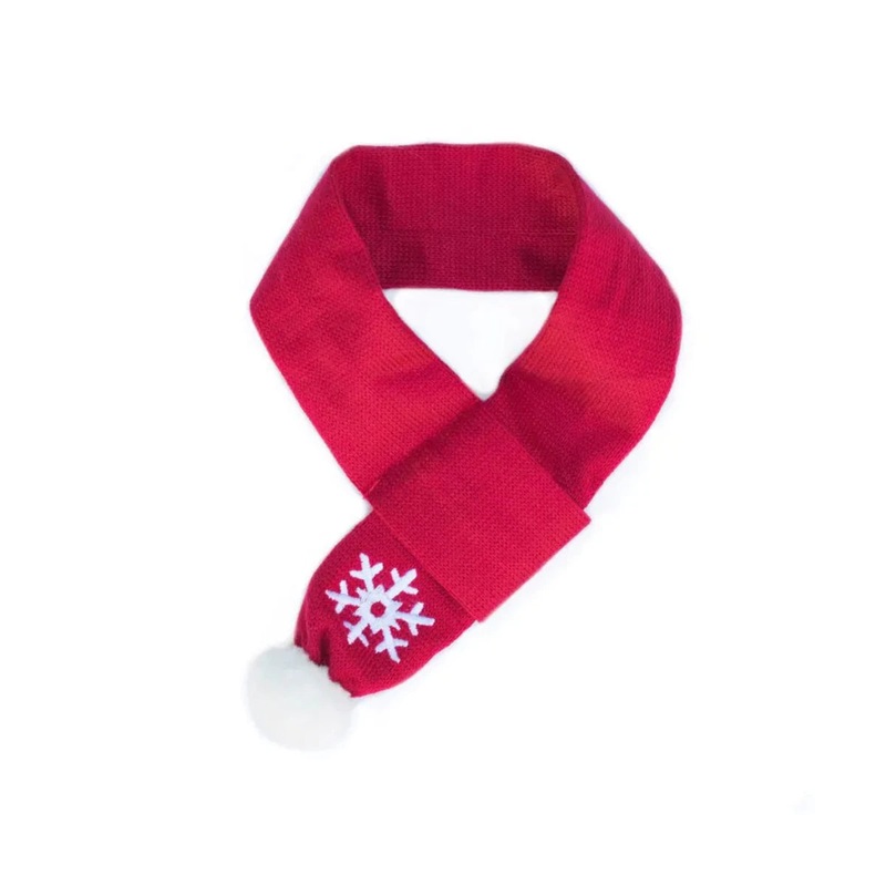 ZippyPaws Snowflake Scarf for Dogs, Small