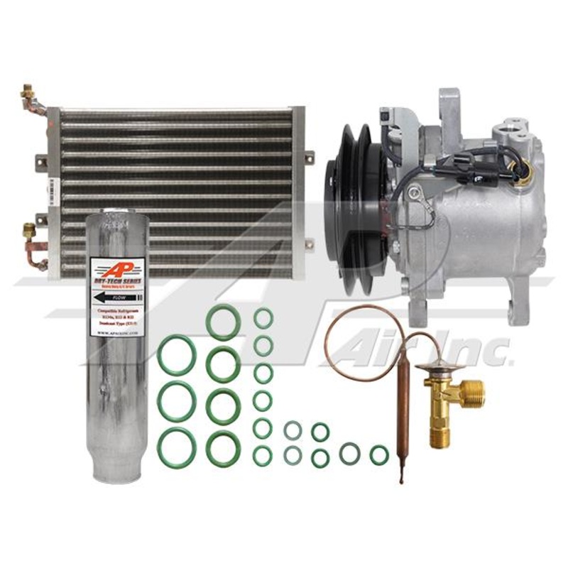 Air Conditioning Kit With Heavy-Duty Condenser for Kubota