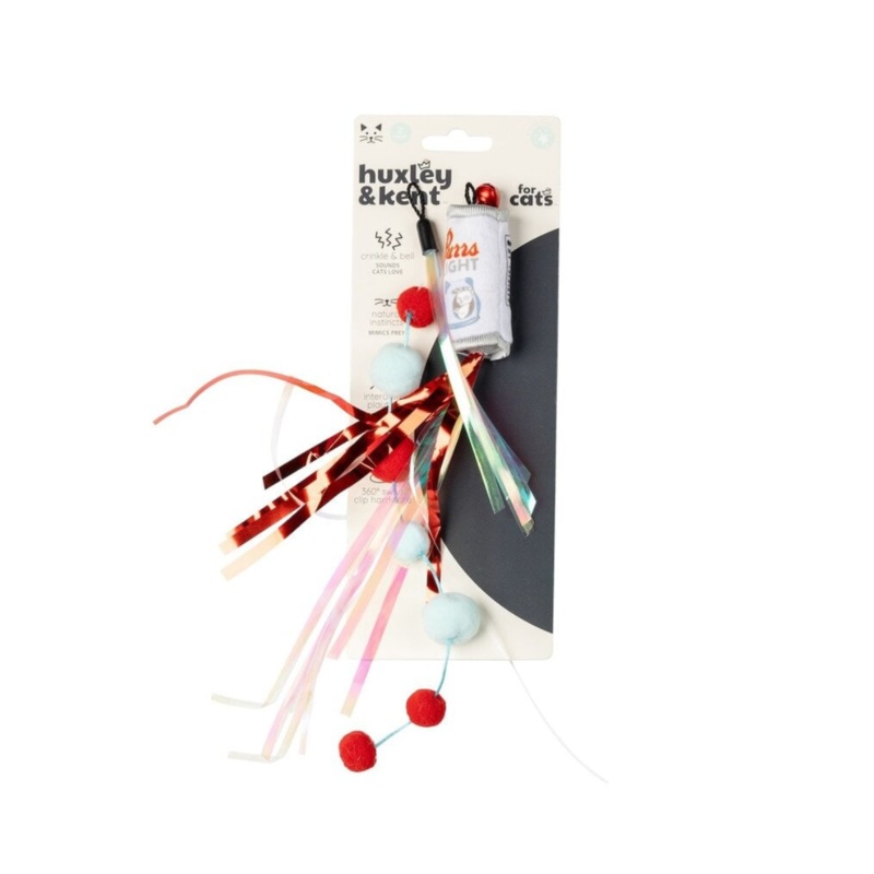 Huxley & Kent Cat Toys  Purrs Light Streamers 2 Pack Refills