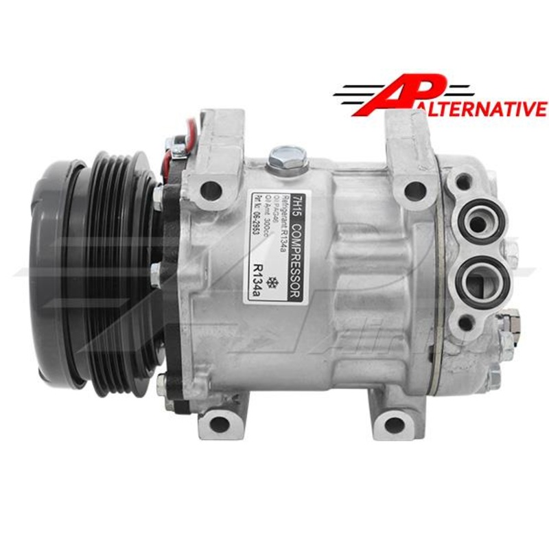 Alternative Compressor SD7H15 – 122Mm, 4 Groove Clutch, 12V for Caterpillar